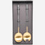 Belo Inox Neo Black Gold - Salad Serving 2P - Gift Box