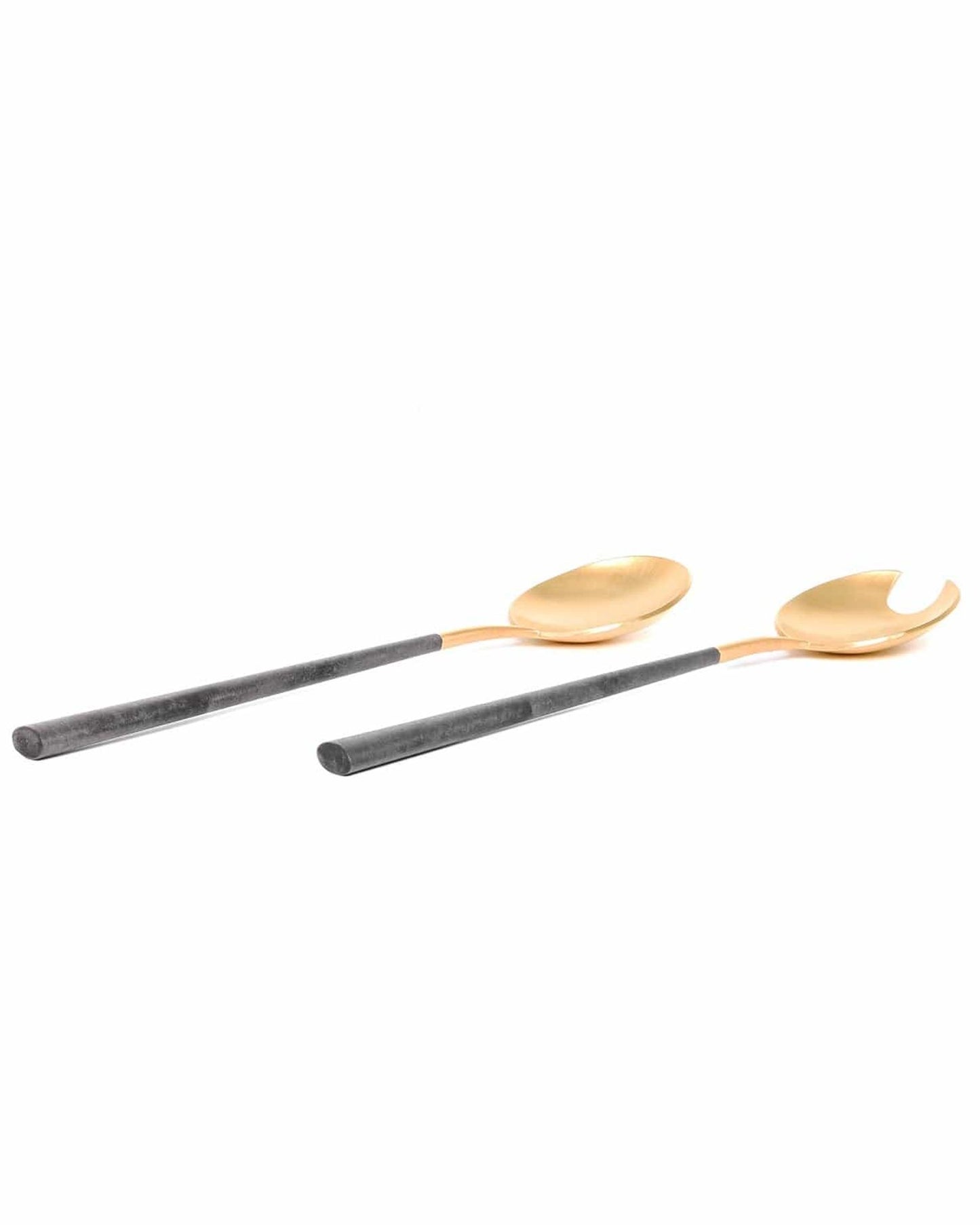 Belo Inox Neo Black Gold - Salad Serving 2P - Gift Box