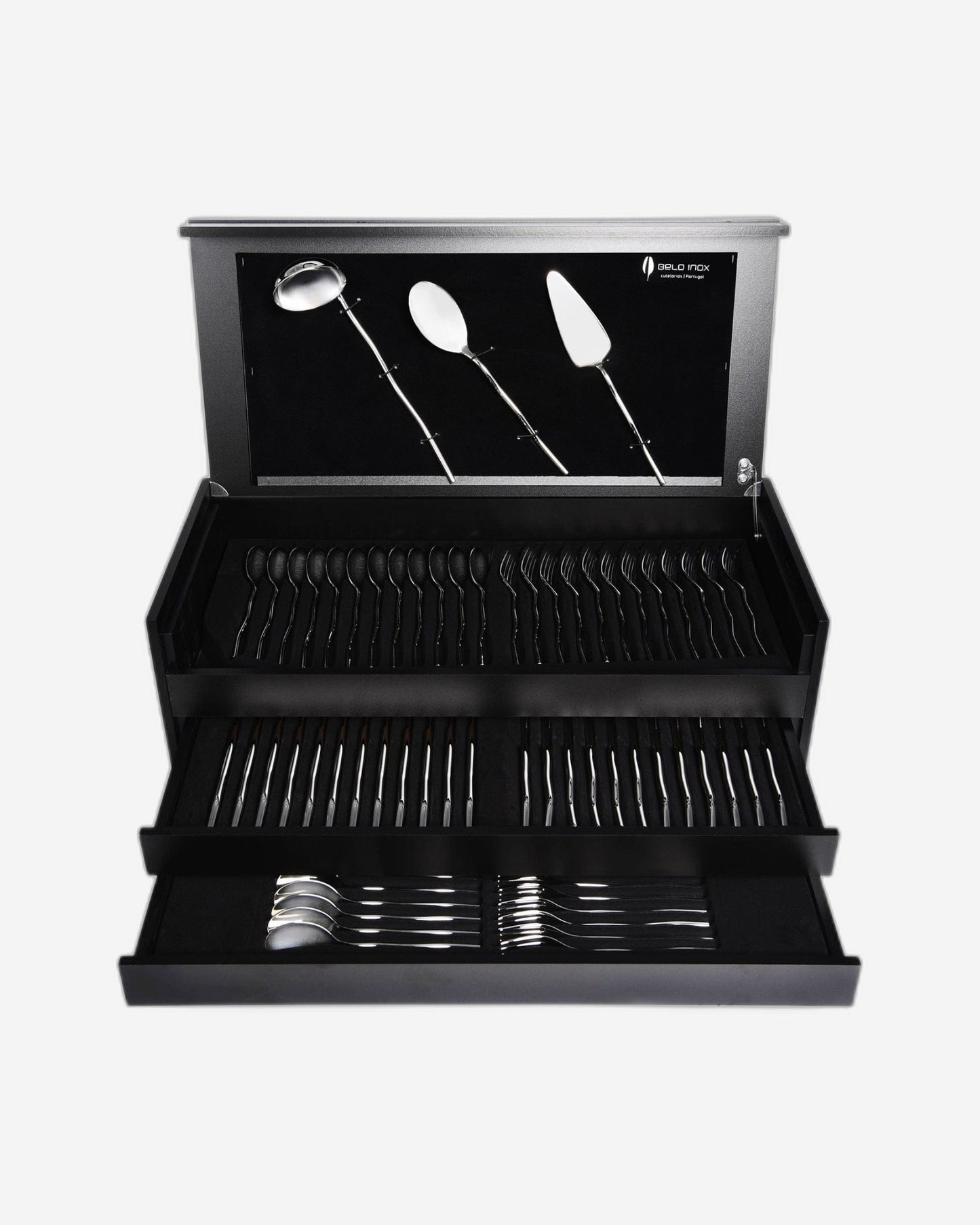 Belo Inox Wave Shiny - 75 Pcs - Vip Wooden Box