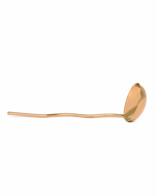 Belo Inox Wave Titanium Gold - Soup Ladle - Gift Box