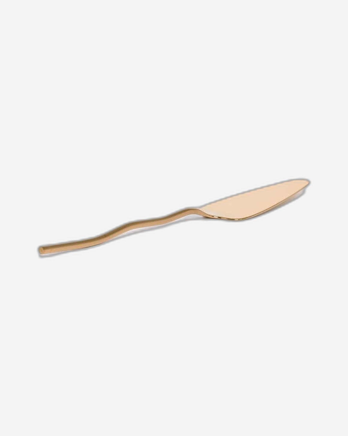 Belo Inox Wave Titnium Gold - Cake Server - Gift Box