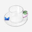 Ichendorf Milano Fruit And Flowers Tea Cup And Saucer Butterfly With Leaf