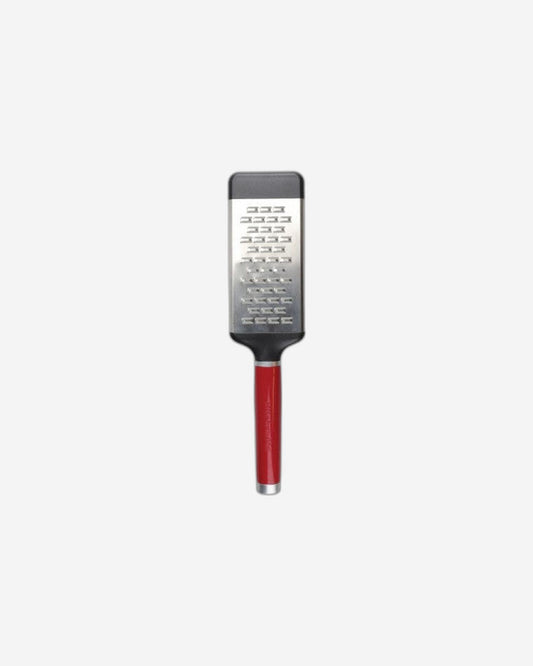 Kitchenaid Coreline Medium Etched Grater  Empire Red
