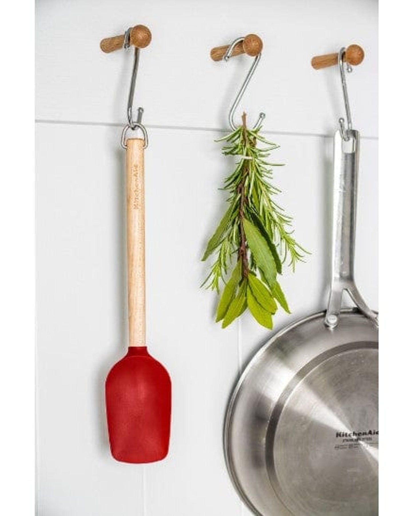 Kitchenaid Coreline Spoon Spatula Birchwood Empire Red