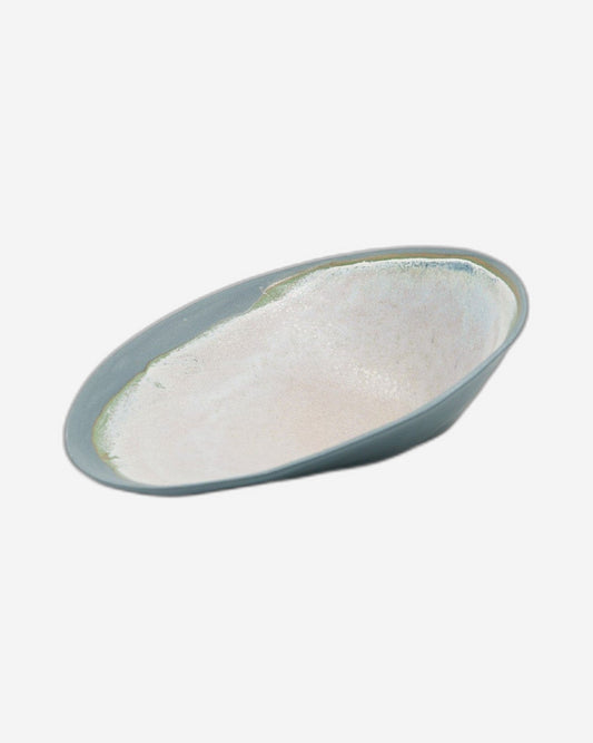 Ozlem Tuna Sage Porcelain Conical Service Bowl 18 50CMSAG015