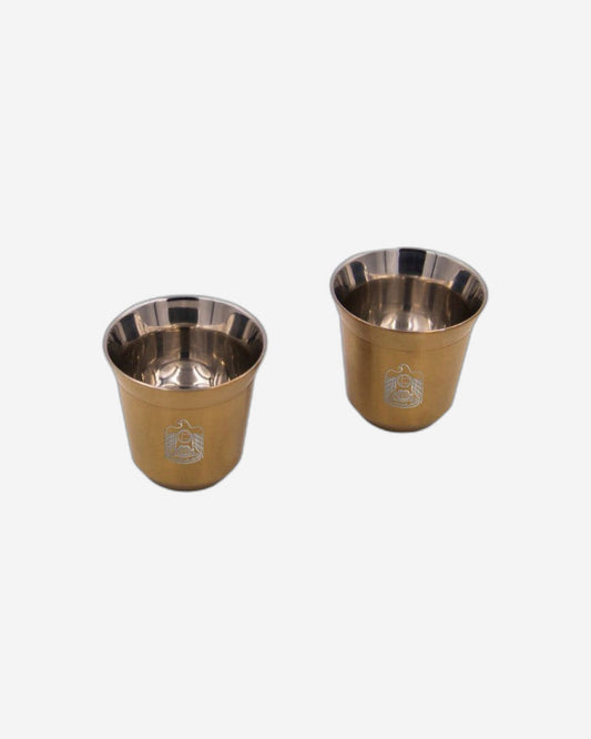 Rovatti Pola Uae Stainless Steel Cup Set Of 2 - 85 Ml
