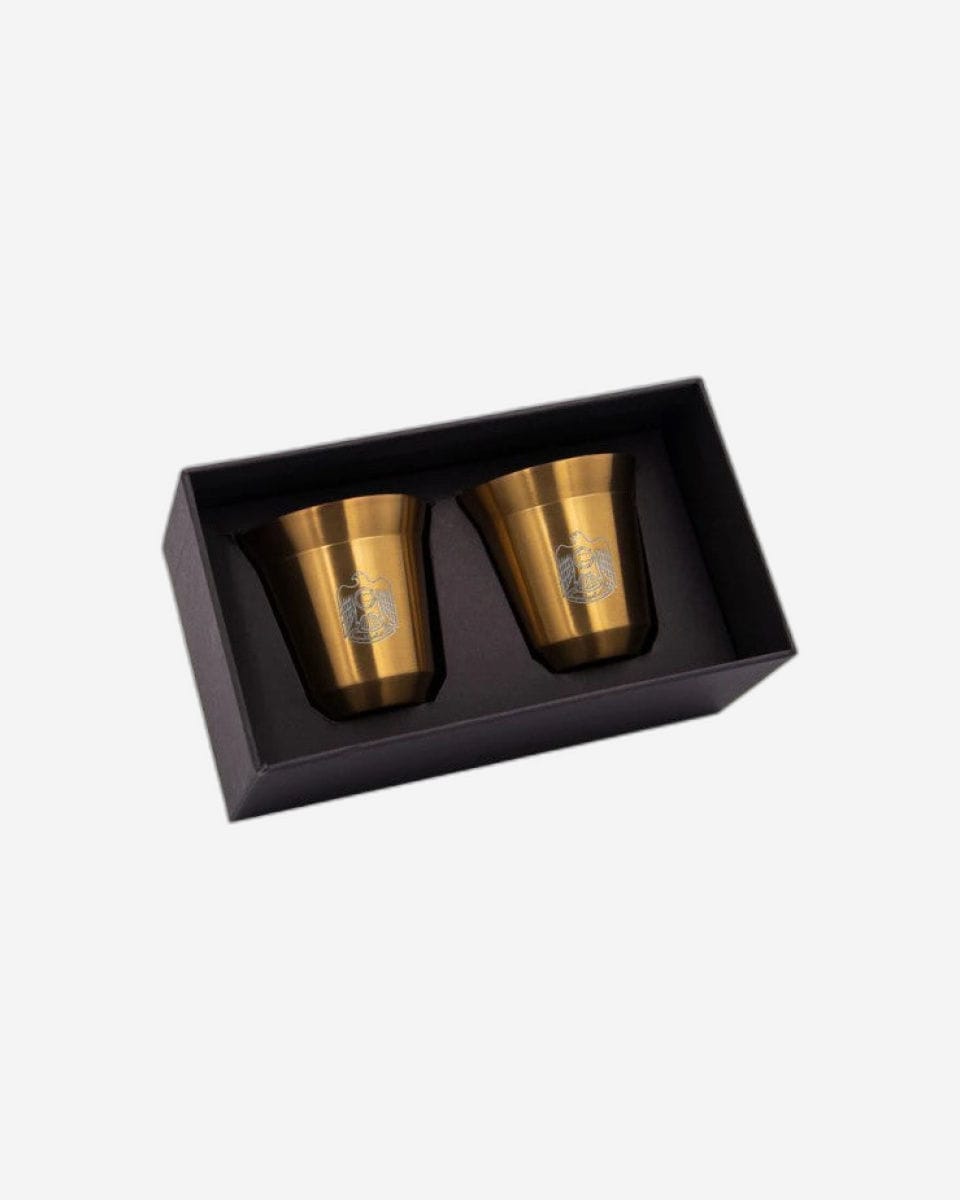 Rovatti Pola Uae Stainless Steel Cup Set Of 2 - 85 Ml