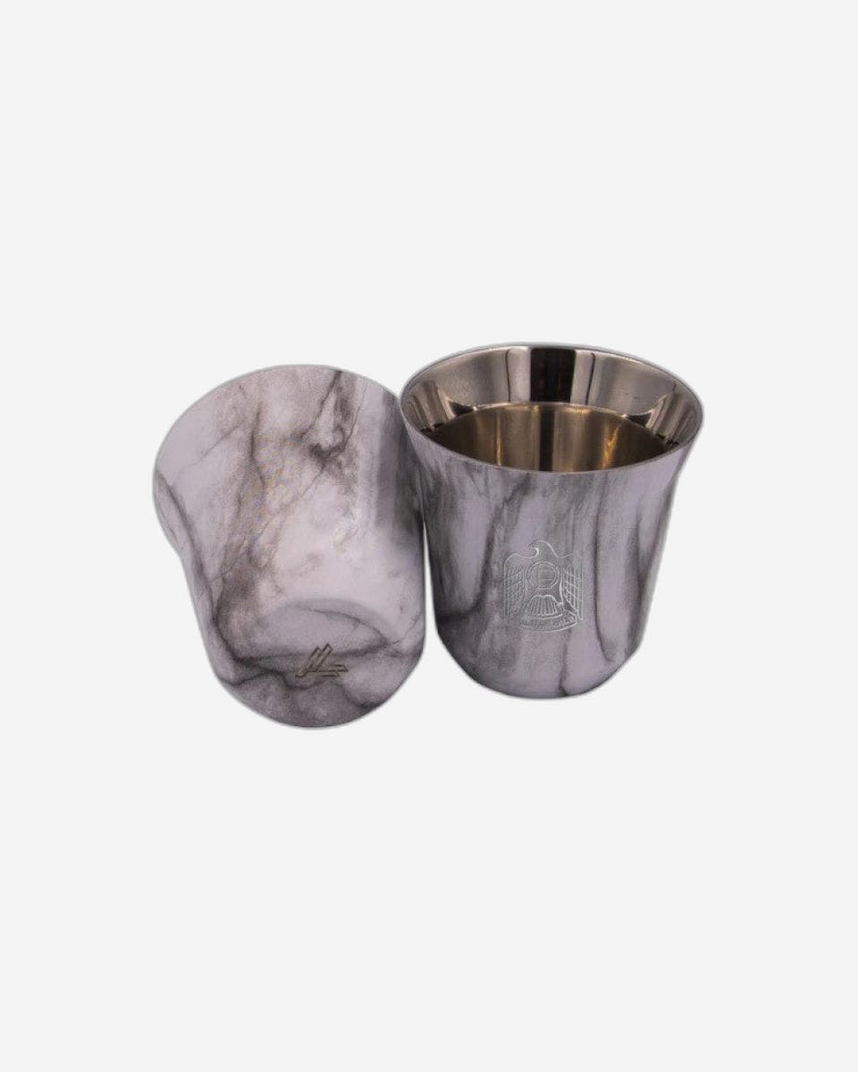Rovatti Pola Uae Stainless Steel Cup Set Of 2 - 85 Ml