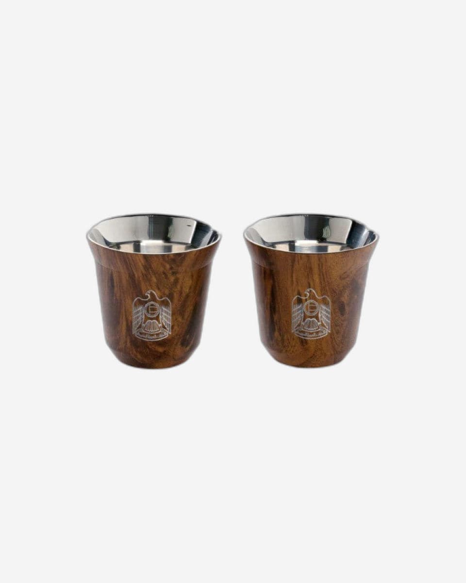 Rovatti Pola Uae Stainless Steel Cup Set Of 2 - 85 Ml