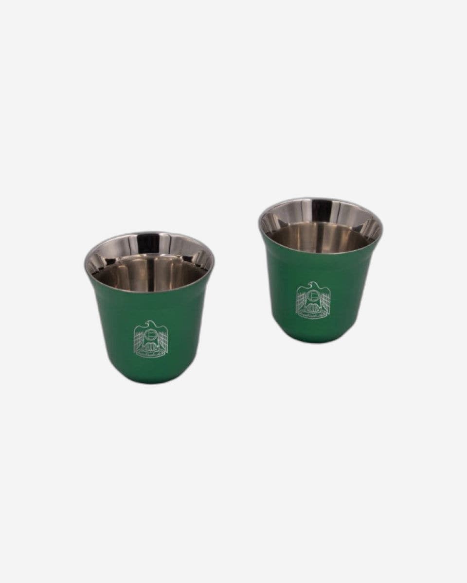 Rovatti Pola Uae Stainless Steel Cup Set Of 2 - 85 Ml