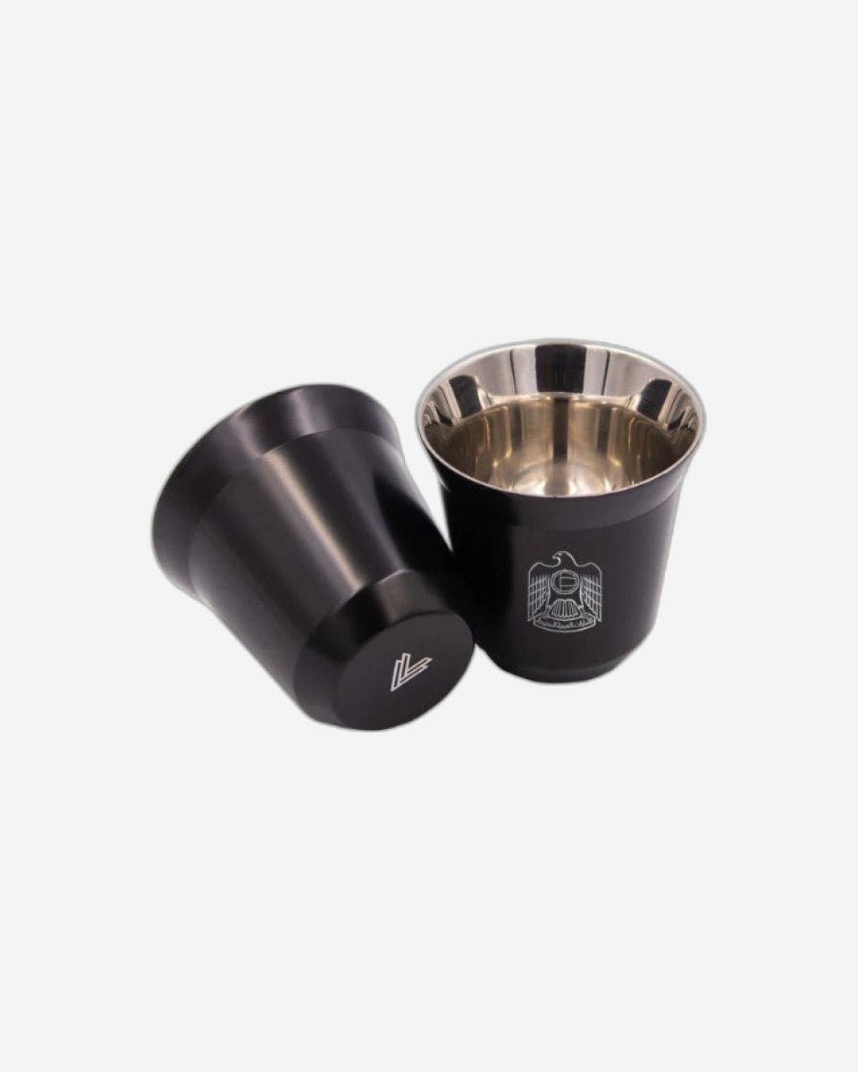 Rovatti Pola Uae Stainless Steel Cup Set Of 2 - 85 Ml