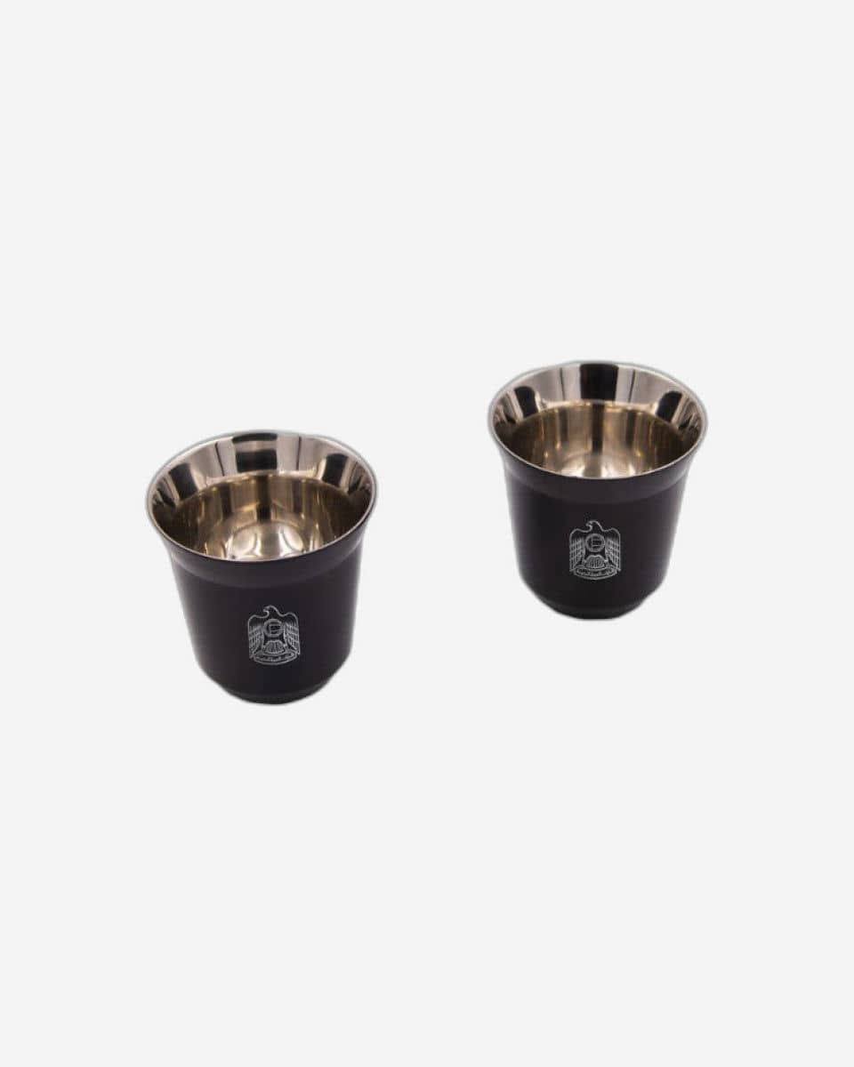 Rovatti Pola Uae Stainless Steel Cup Set Of 2 - 85 Ml
