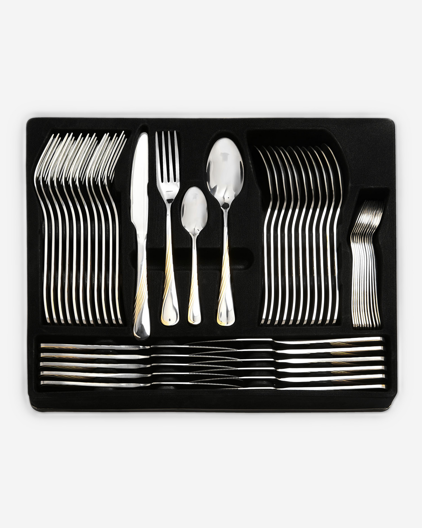 Winjoy Clooney 68Pc Cutlery Set Gold Plated