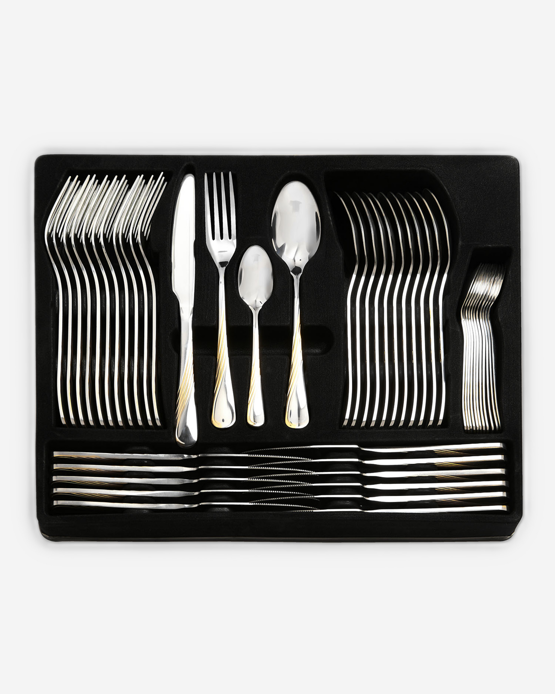 Winjoy Clooney 68Pc Cutlery Set Gold Plated