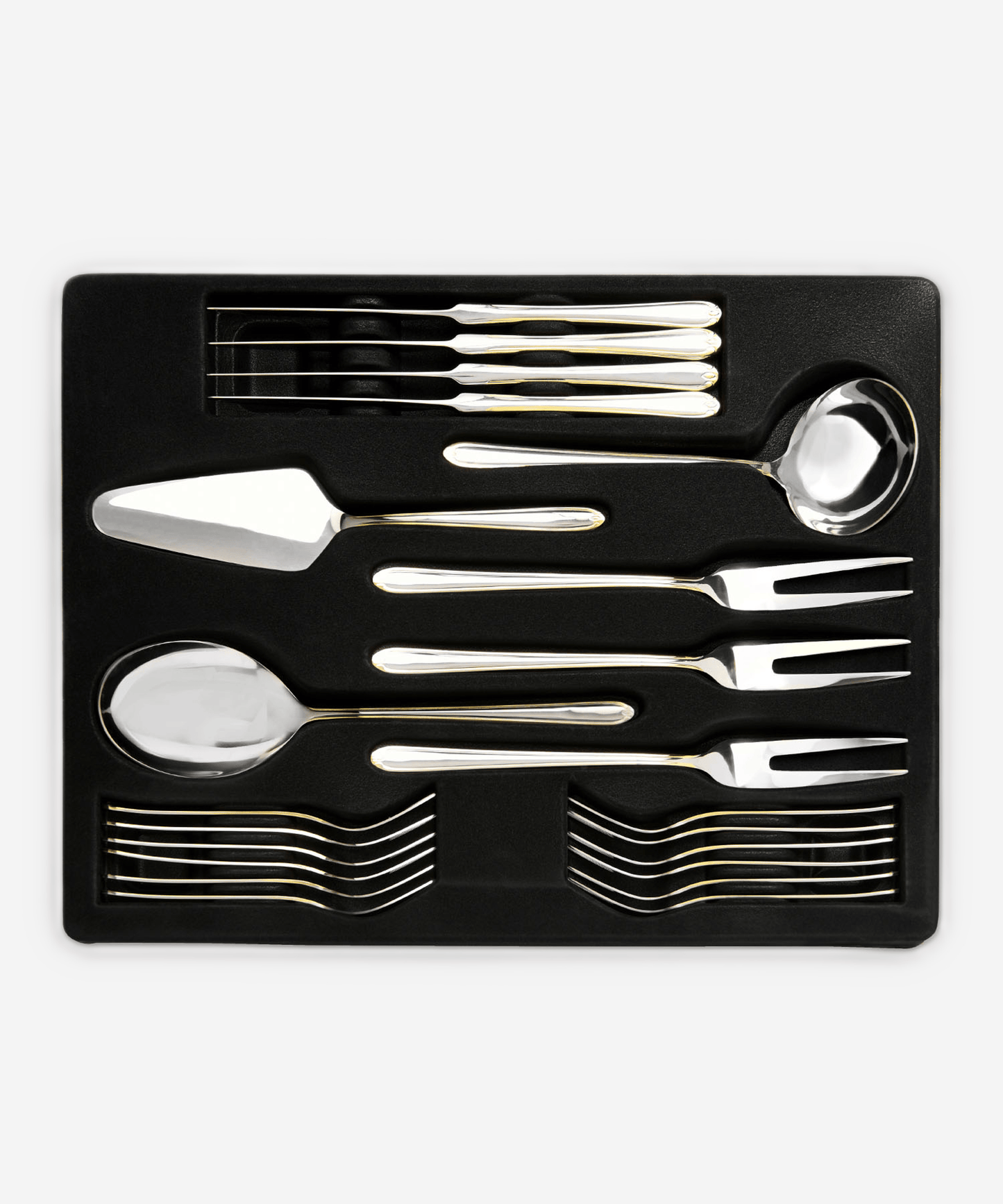 Deema 68Pc Cutlery Set Gold Plated