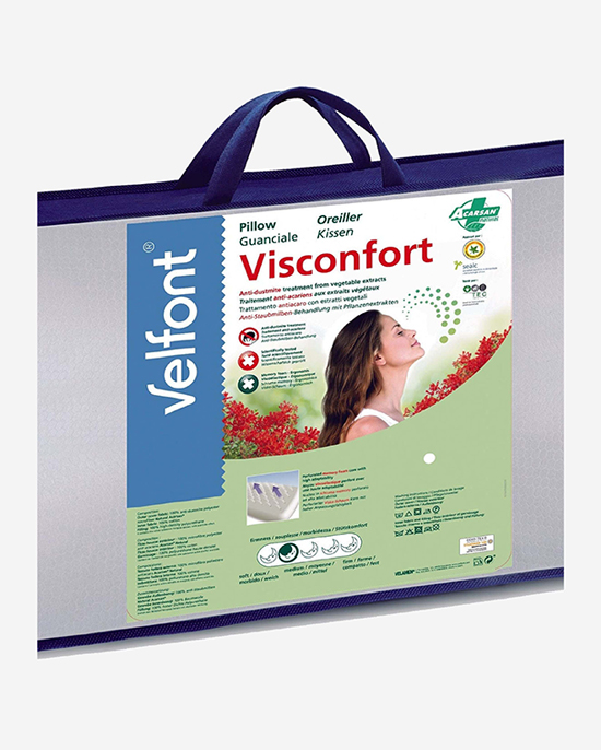 Velfont "Visconfort" Standard Memory Foam Pillow