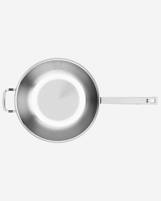 Fissler Original-Profi Stainless Steel Wok 32 cm with High Dome Lid