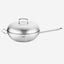 Fissler Original-Profi Stainless Steel Wok 32 cm with High Dome Lid