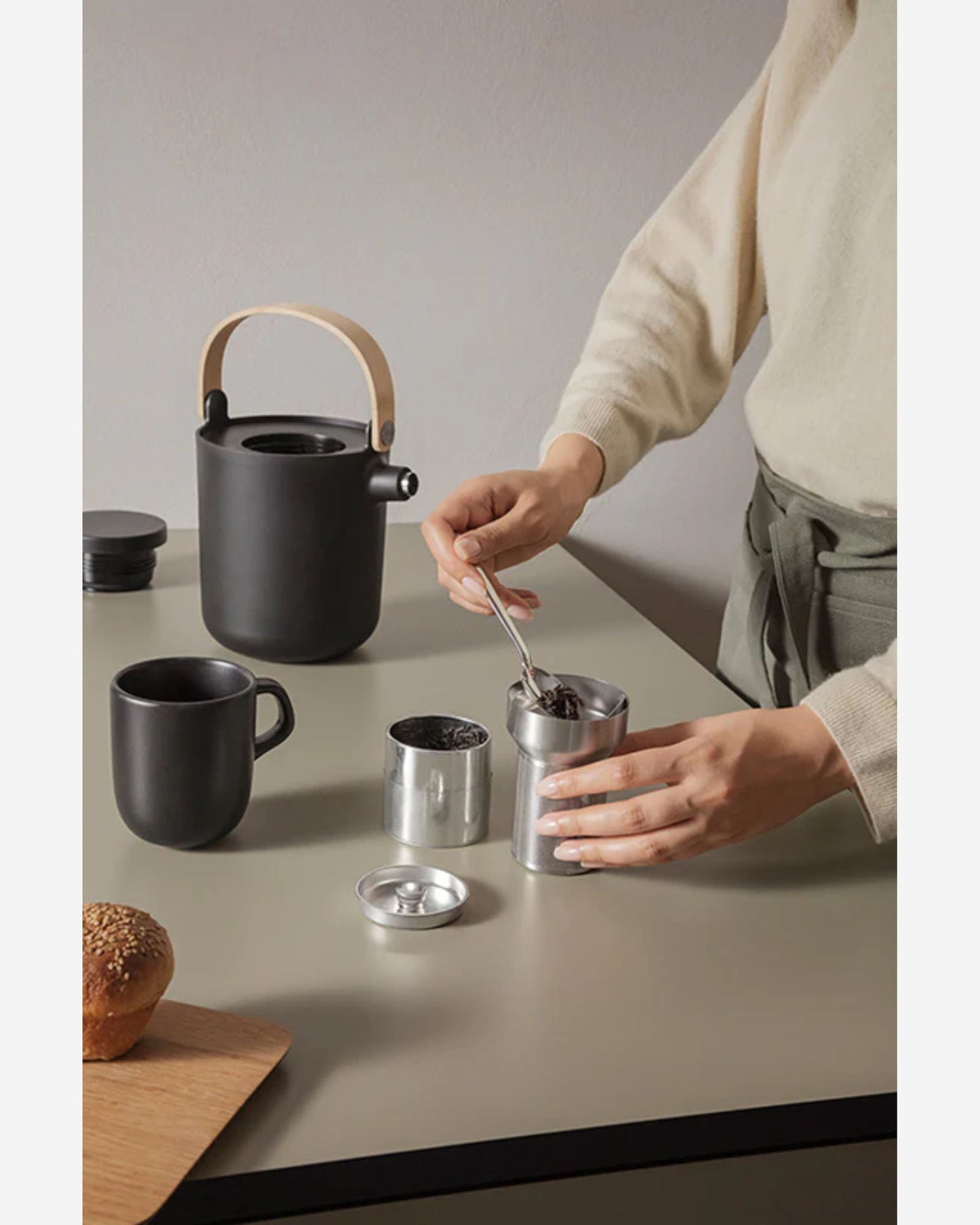 Eva Solo 520439 Tea Vacuum Jug Black Nordic K