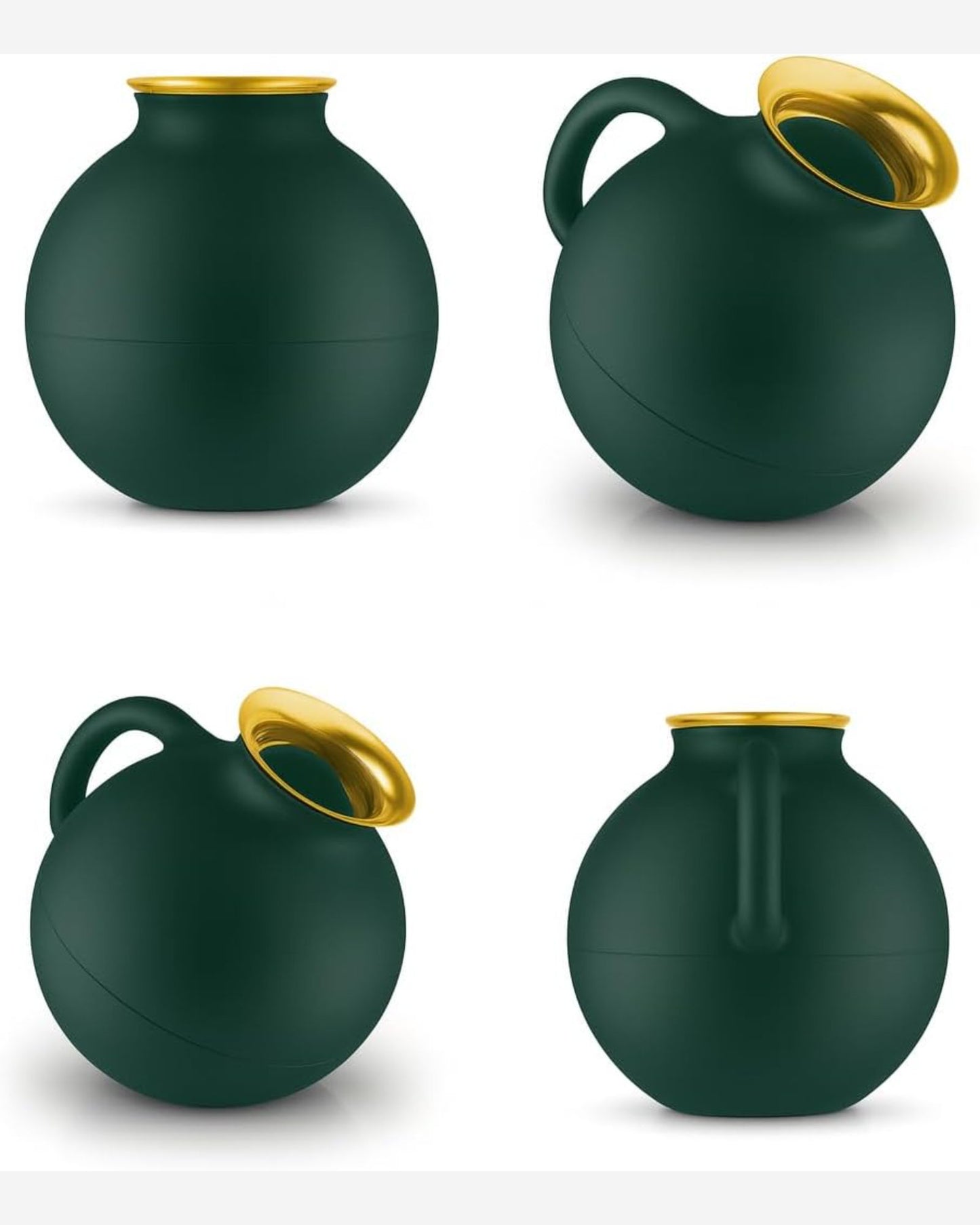 Eva Solo 502709 Globe VJ 1L Emerald Green Gold Rim CUSTOM MADE