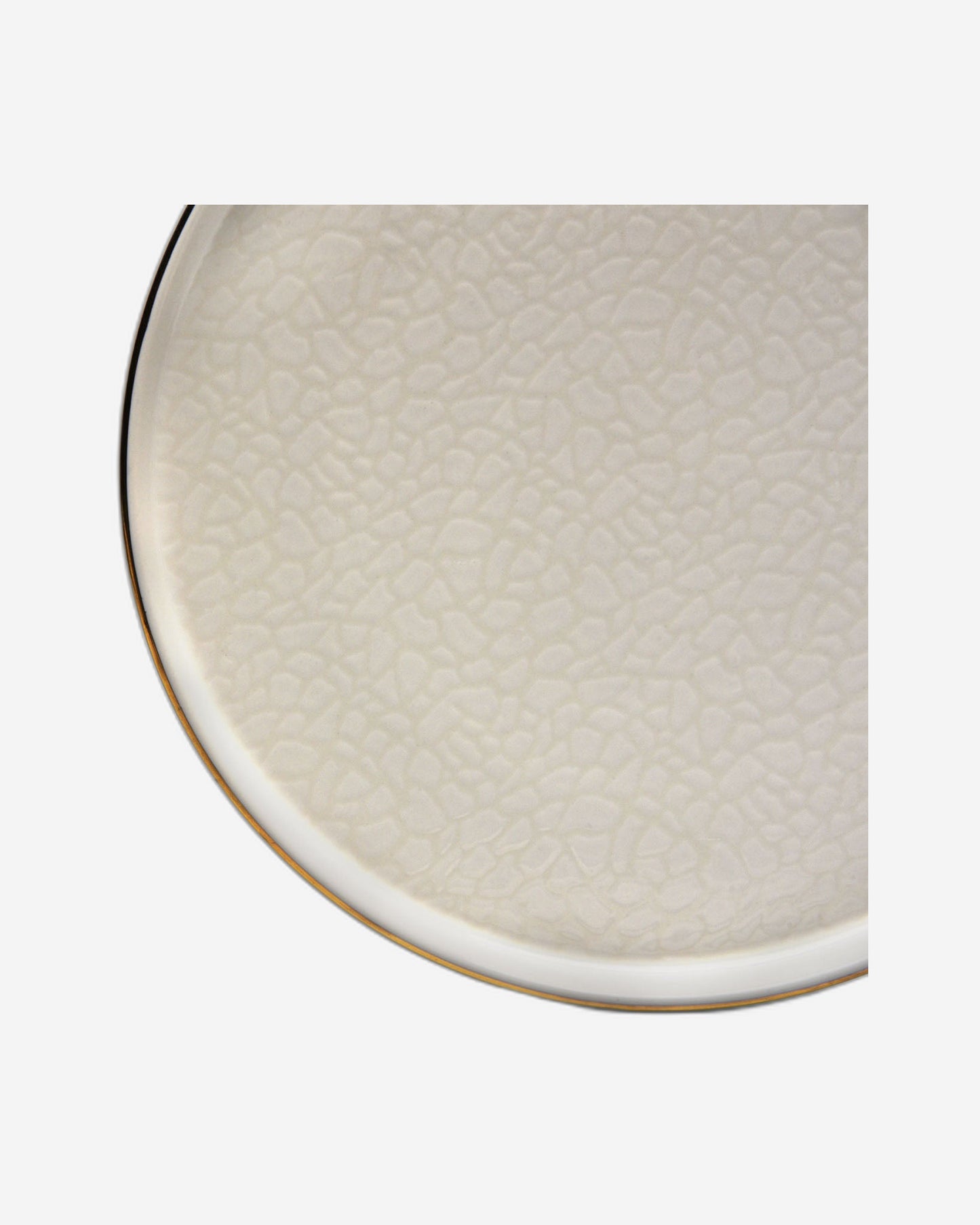 Glore Porselen Krem 23 Cm Salad Plate Set Of 6 Pcs