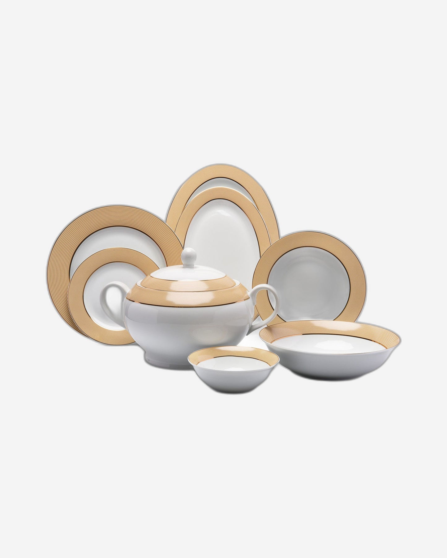 Everplus Elpida Dinner Set Of 83 Pcs