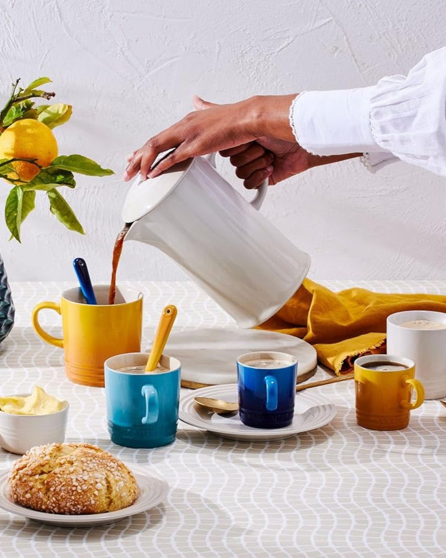 Le creuset Coffee Pot 22Cm Meringue - 60706087160003