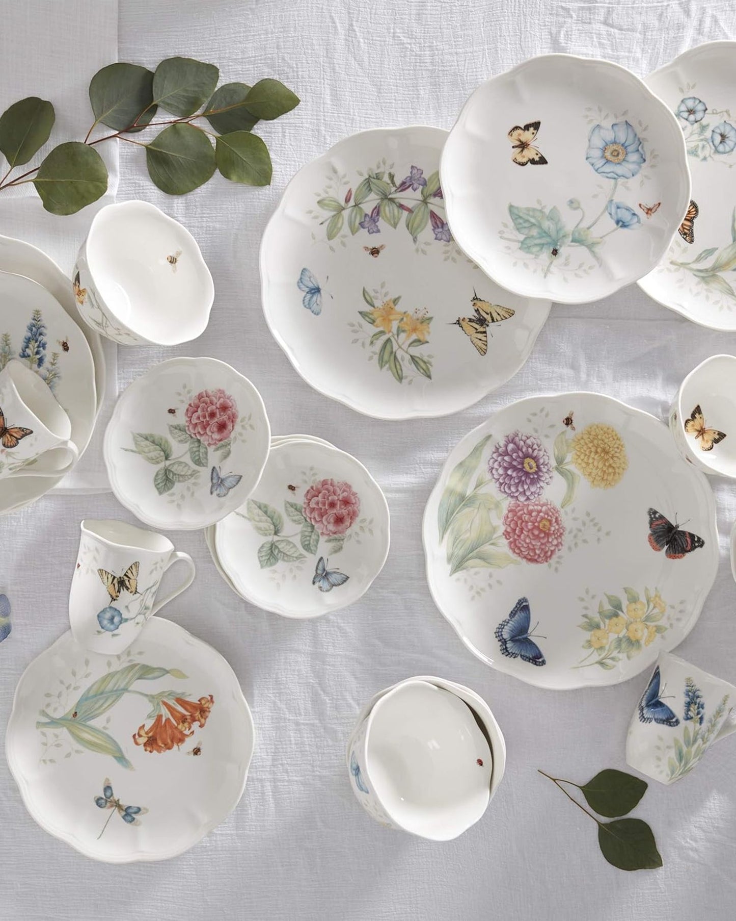 Lenox Butterfly Meadow 28Pcs Dinner Set - 865075