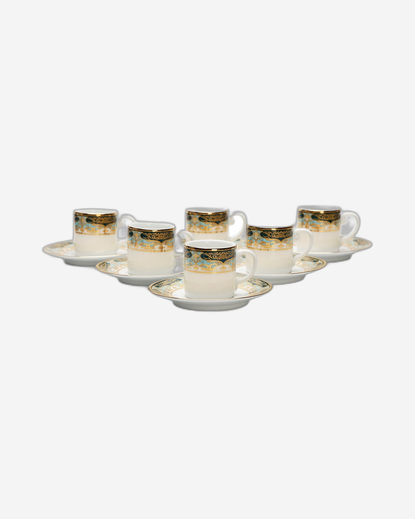 Dankotuwa Espresso Coffee Set 6+6 Polina