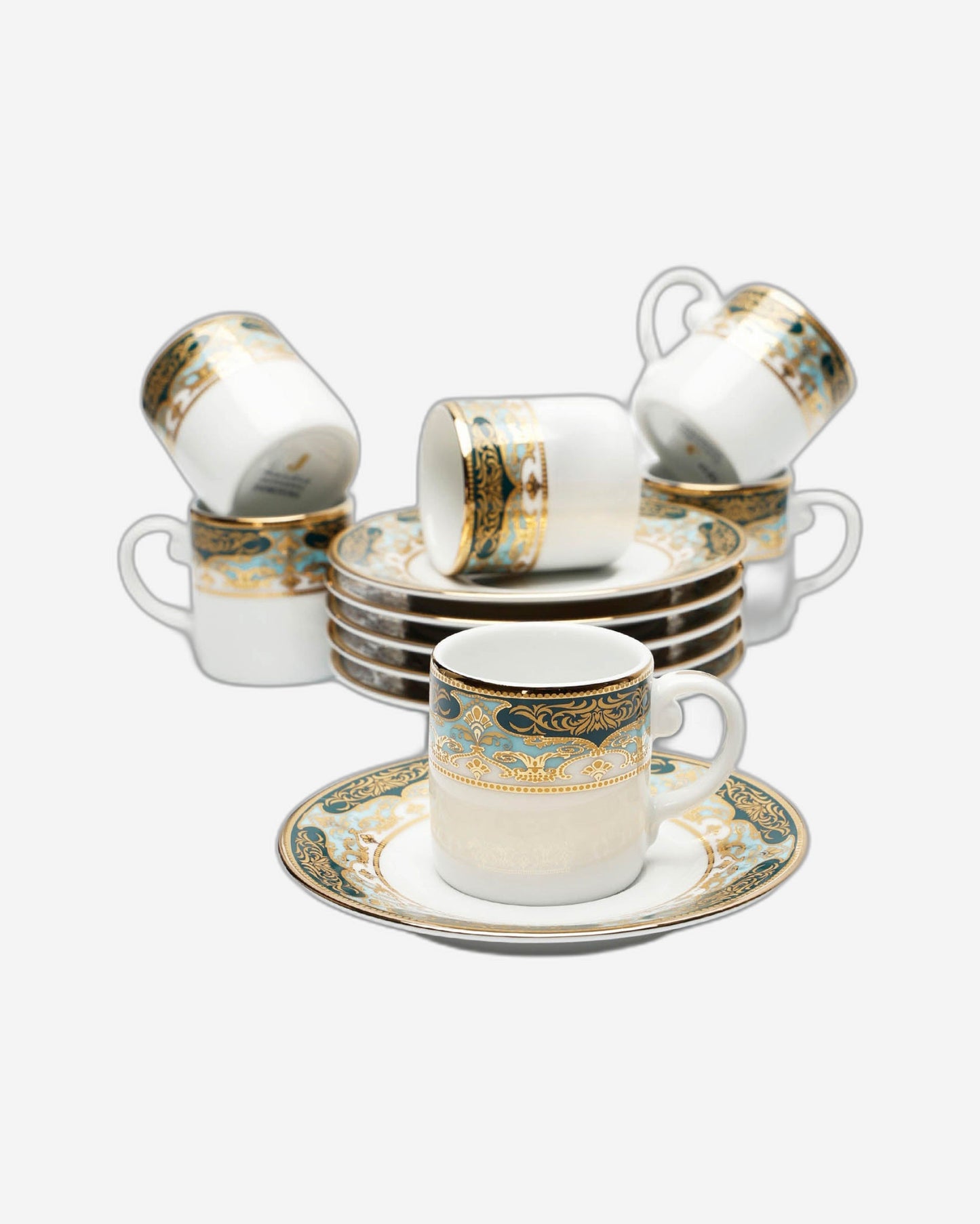 Dankotuwa Espresso Coffee Set 6+6 Polina