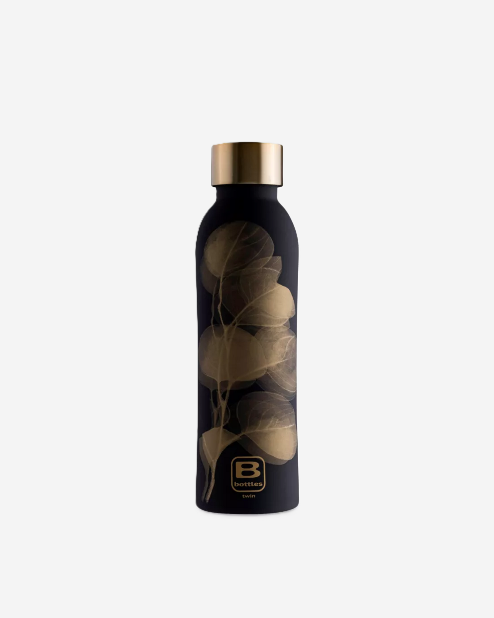 Bottle Twin 500 Leaves-Gold