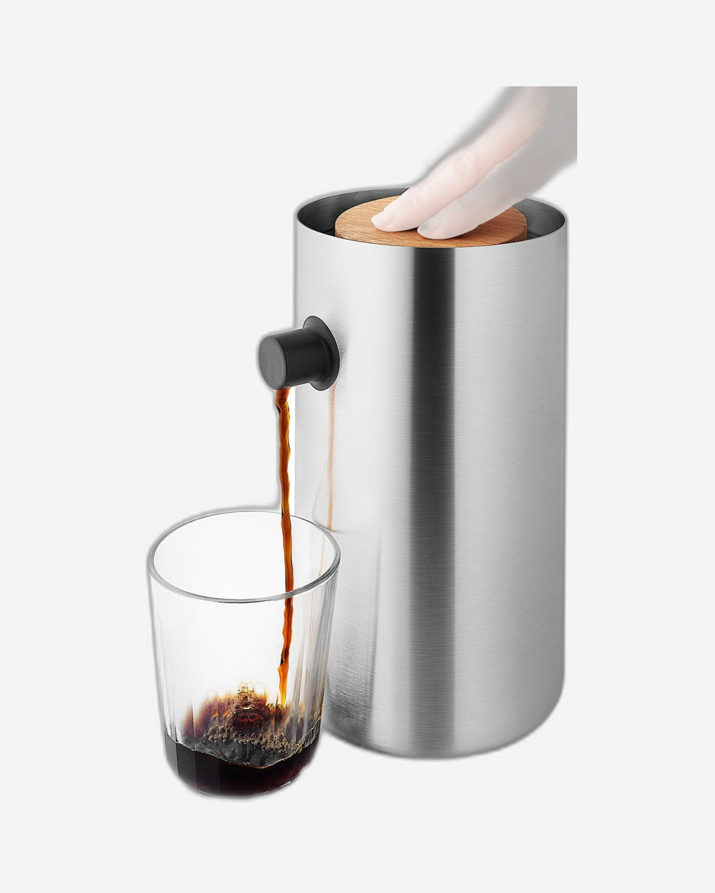 Eva Solo 502903 Nordic Kitchen Pump Vacuum Jug 1.8L  Stainless Steel