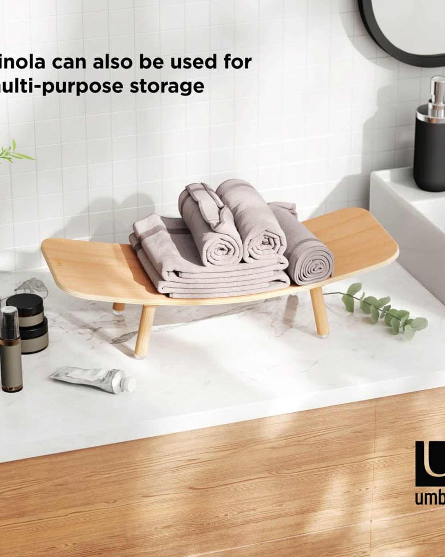 Umbra Vinola Wine Rack Natural