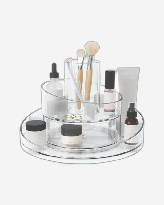 Umbra Cascada Rotating Cosmetics Organizer