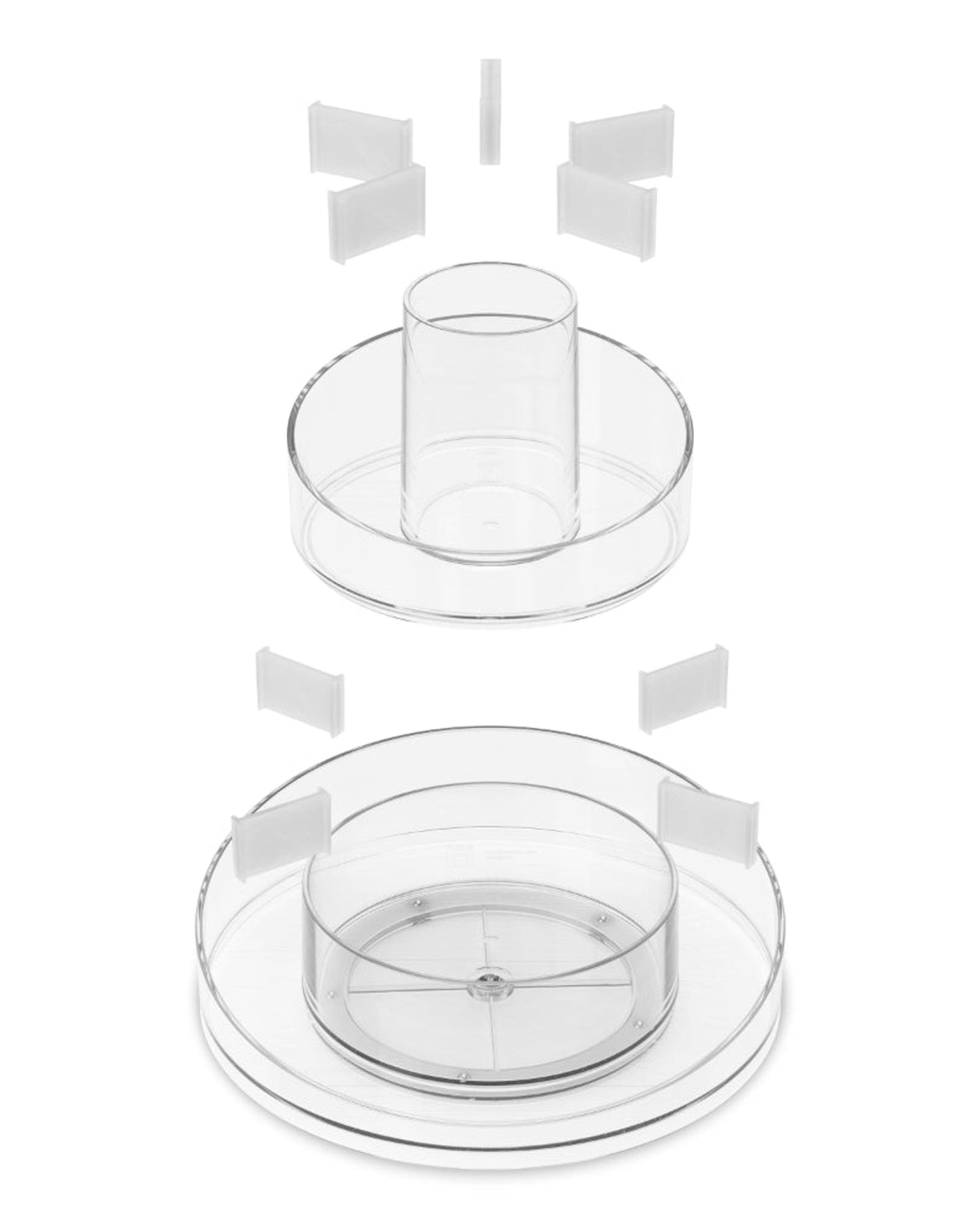 Umbra Cascada Rotating Cosmetics Organizer