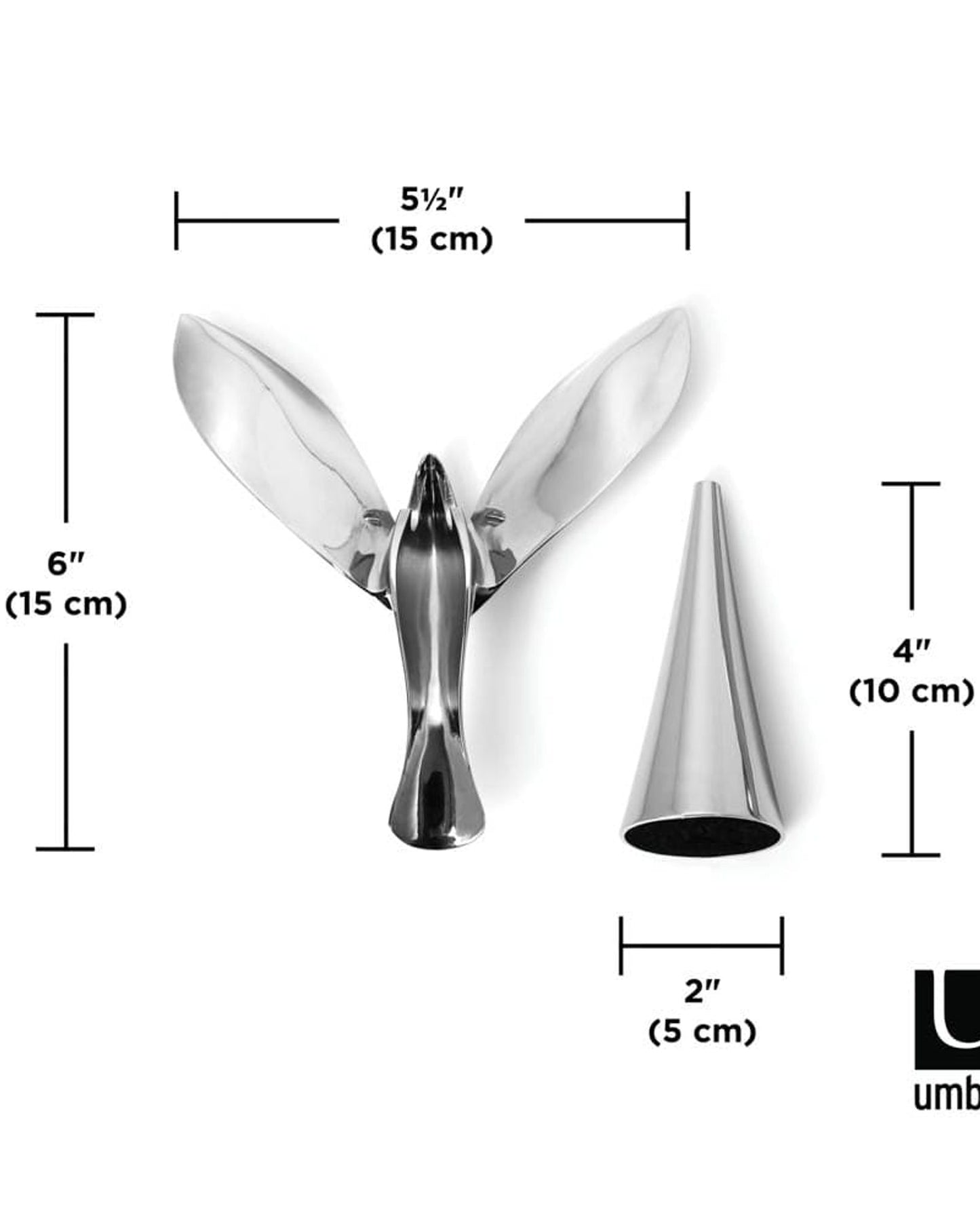 Umbra Tipsy Balancing Bottle Opener Chrome