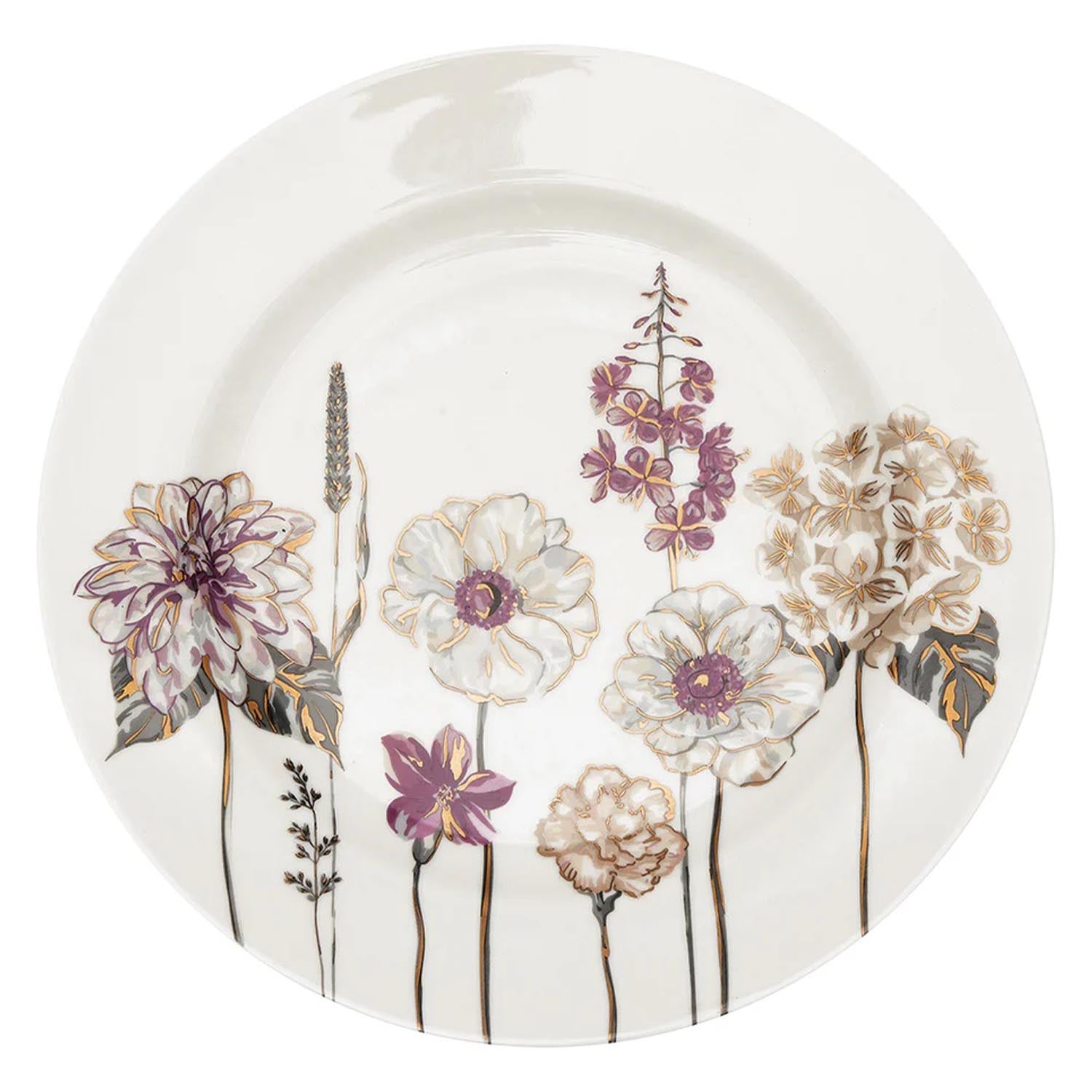 Greengate  Estelle Plate Lillith White