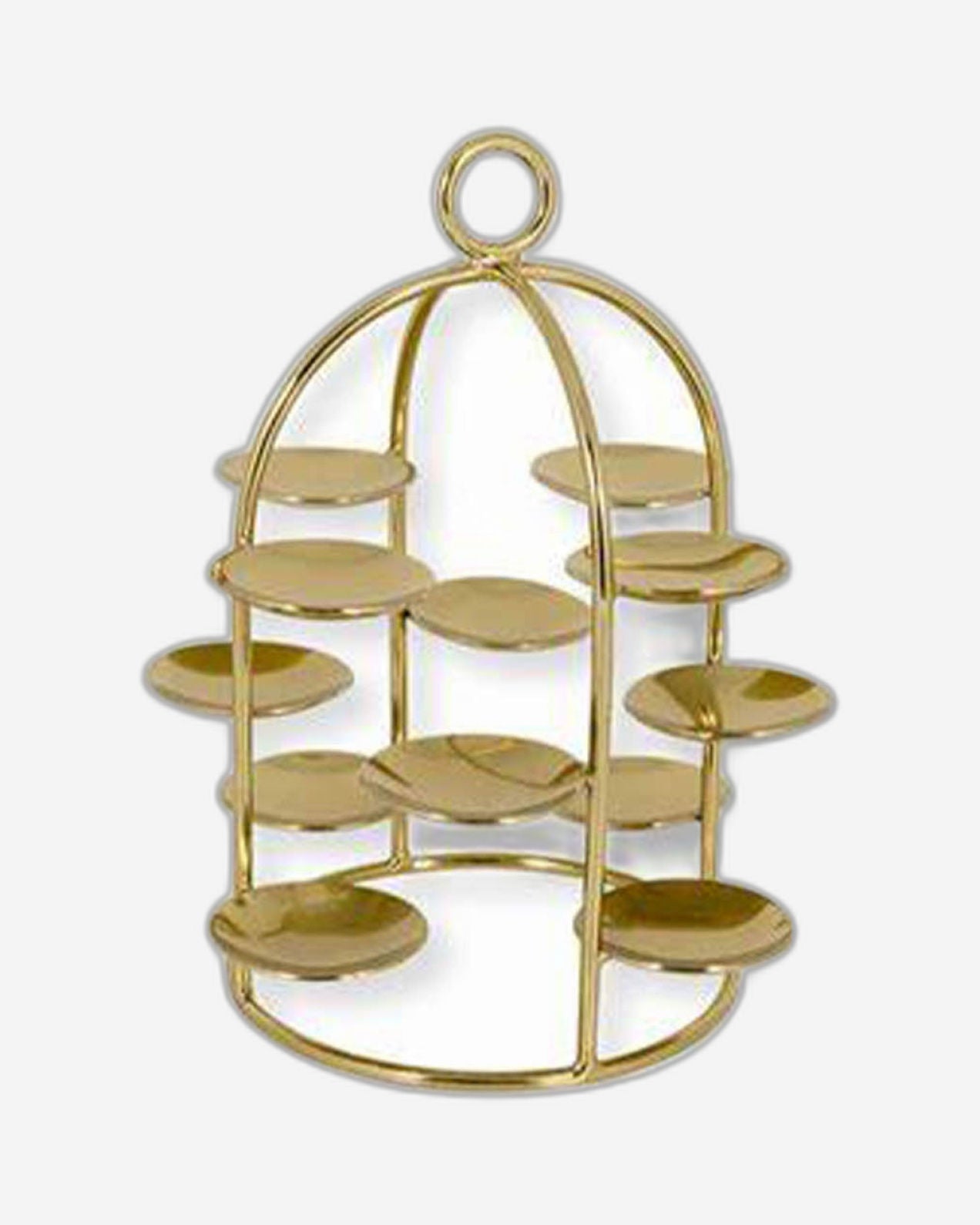Greengate  Estelle Stainless Steel Mini Cake Holder Gold