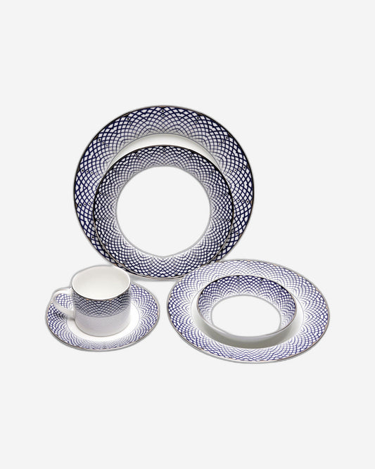 Dankotuwa Dinner Set 24Pc Azul