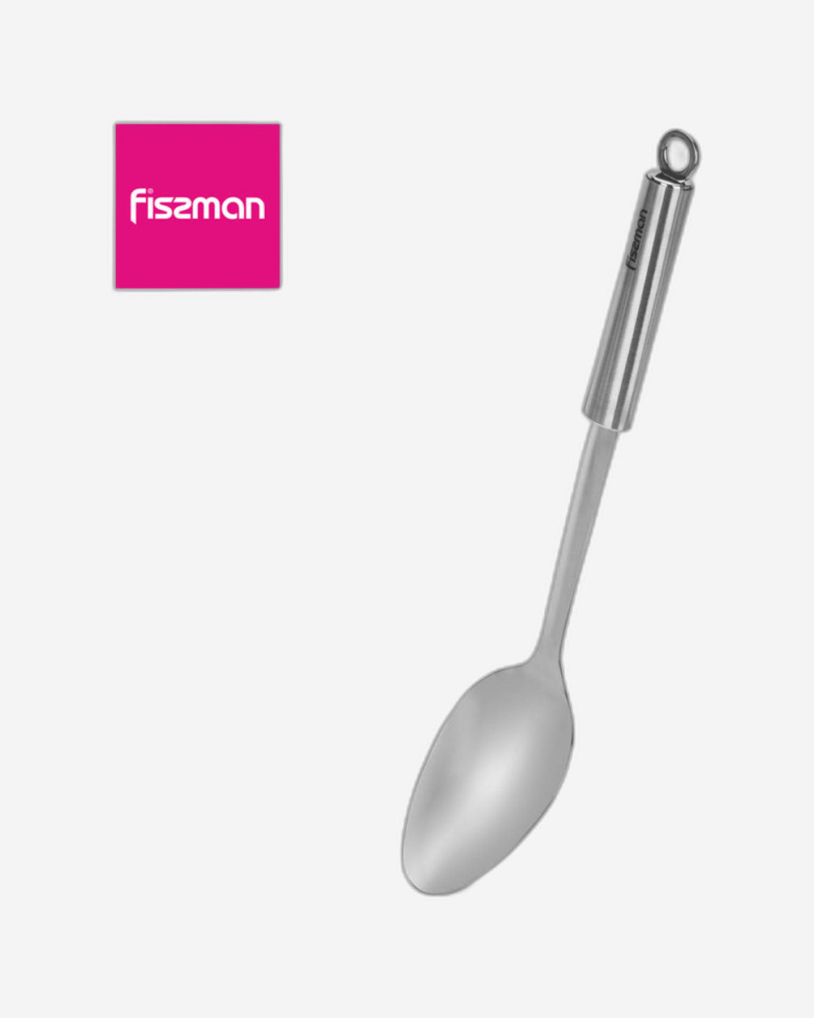 Fissman Cooking Spoon Silver 30cm Zonda Series Stainless Steel