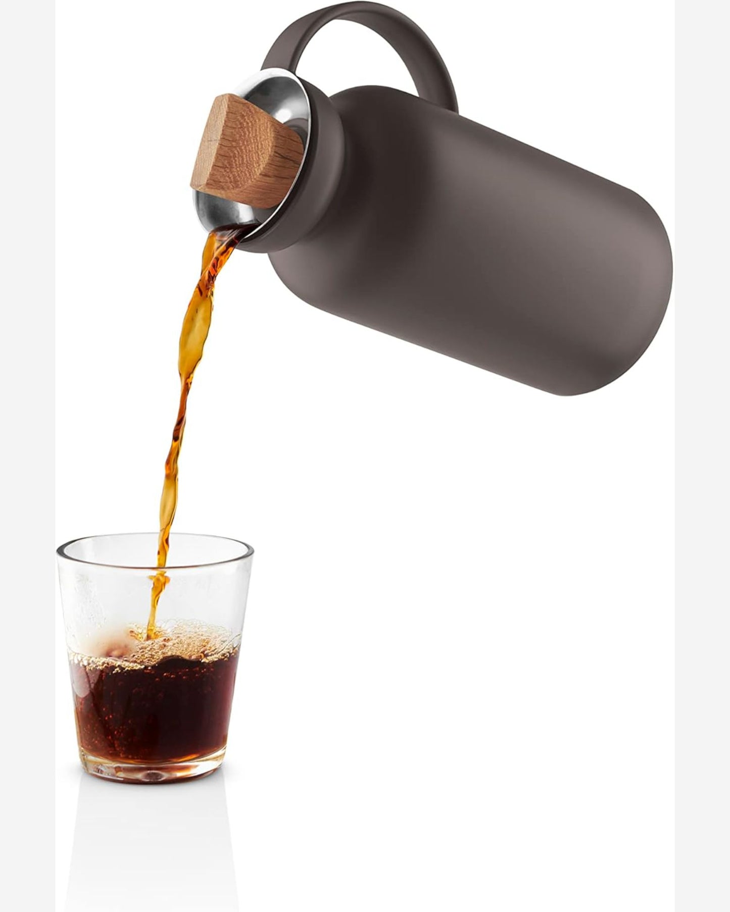 Eva Solo 502876 Silhouette Vacuum Jug 1.0L Chocolate