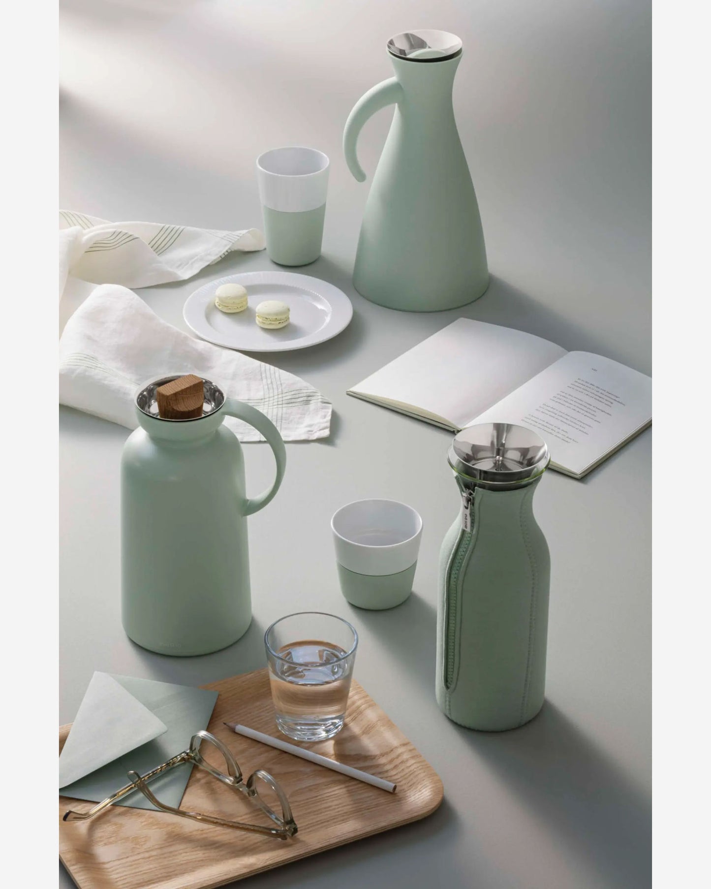 Eva Solo 568002 Fridge carafe 1Ltr  Sage woven