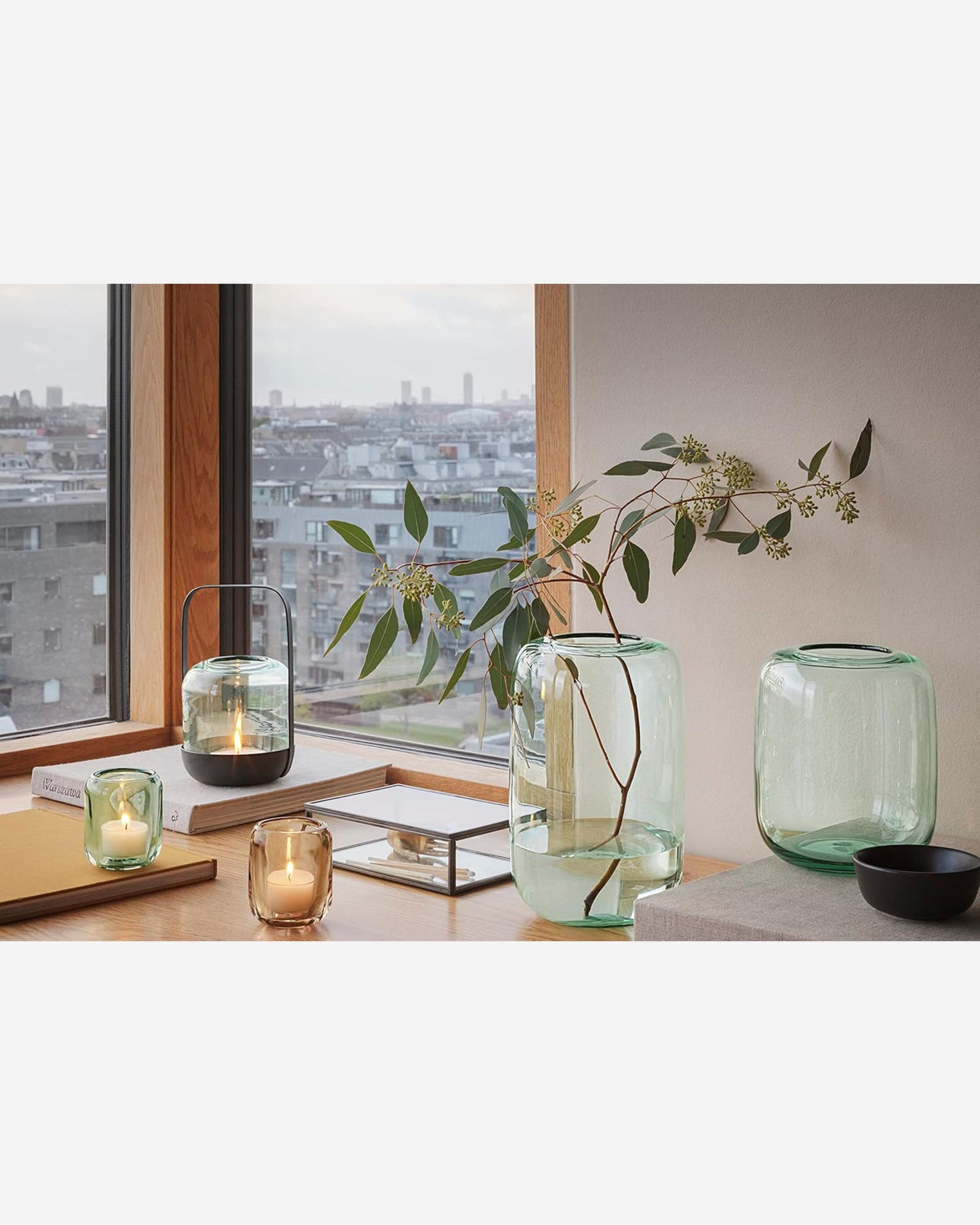 Eva Solo 571395 2 Acorn Tealight Holder Brown