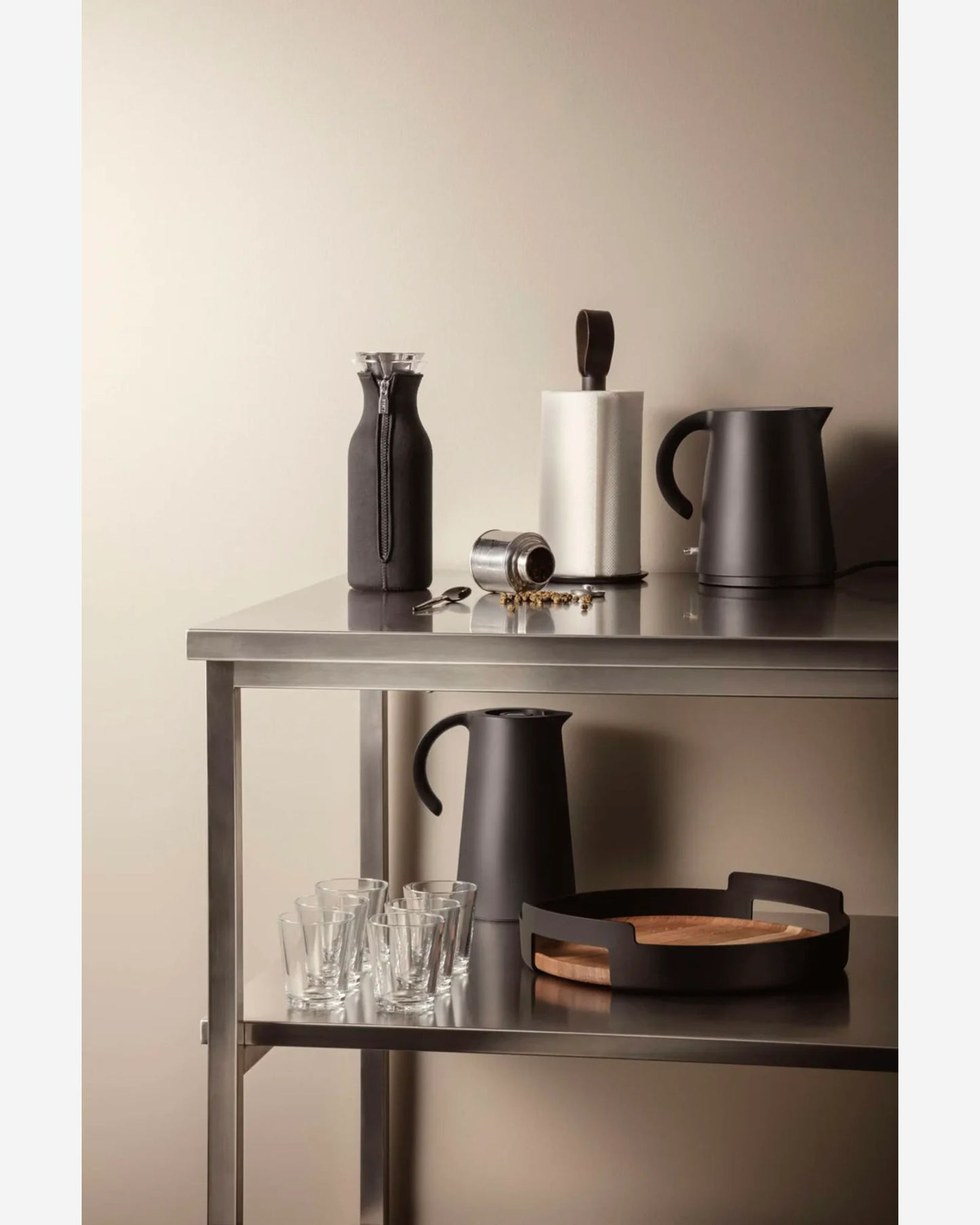 Eva Solo 567972 Fridge Carafe 1L Black woven