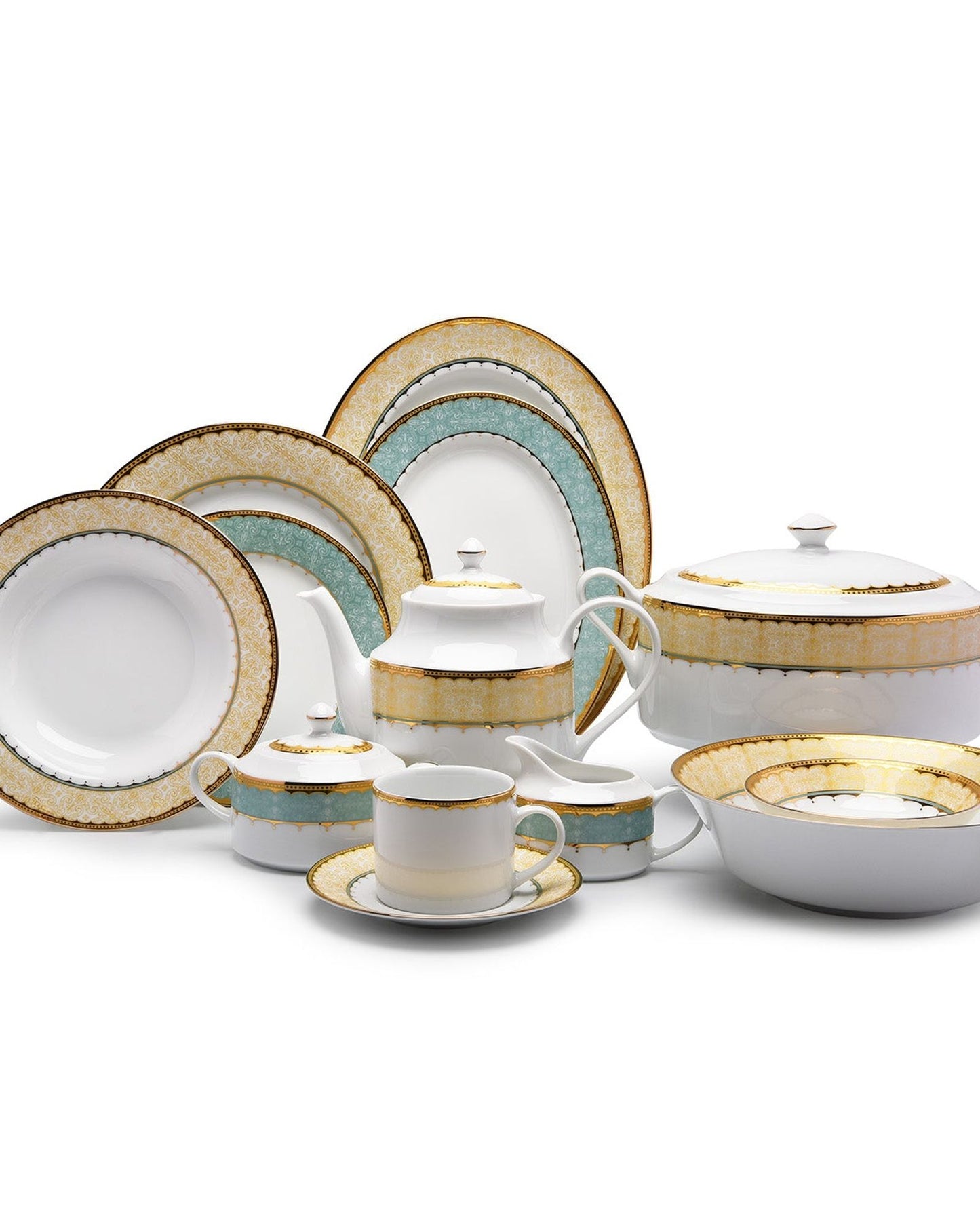 Dankotuwa Dinner Set 59Pc Porcelain Mir