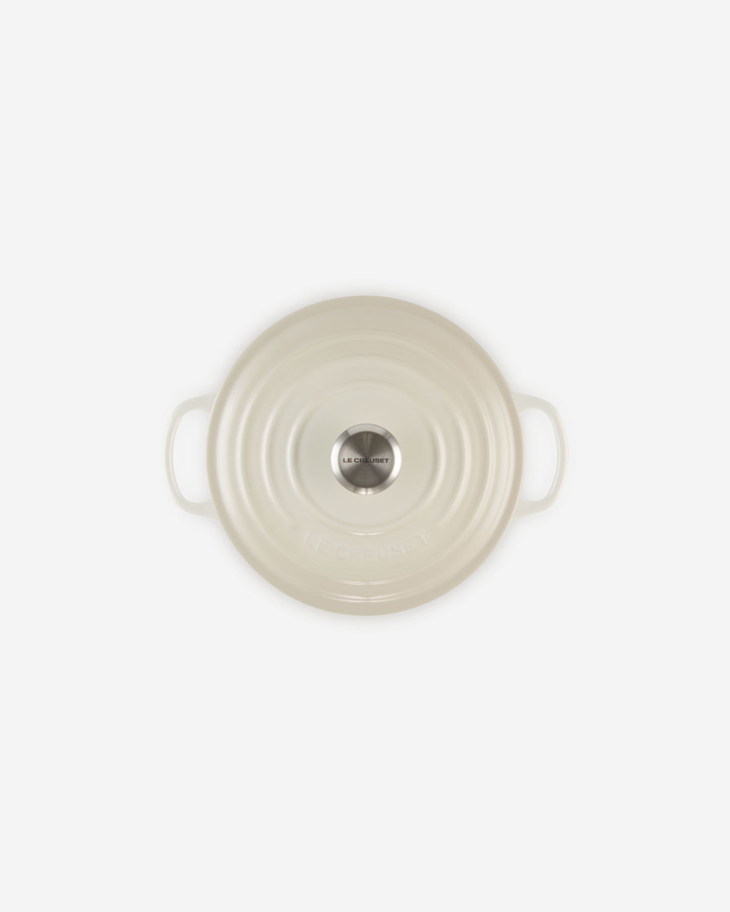 Le Creuset Round Casserole 20cm Meringue