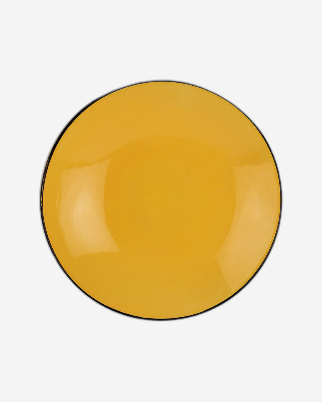 Egan Set 6 Soup Plates Cocorico  Yellow Dm 20