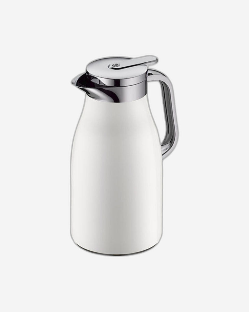 Alfi Skyline Flask Coco White 1L Chrome