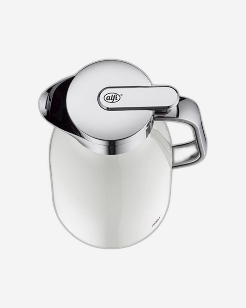 Alfi Skyline Flask Coco White 1L Chrome