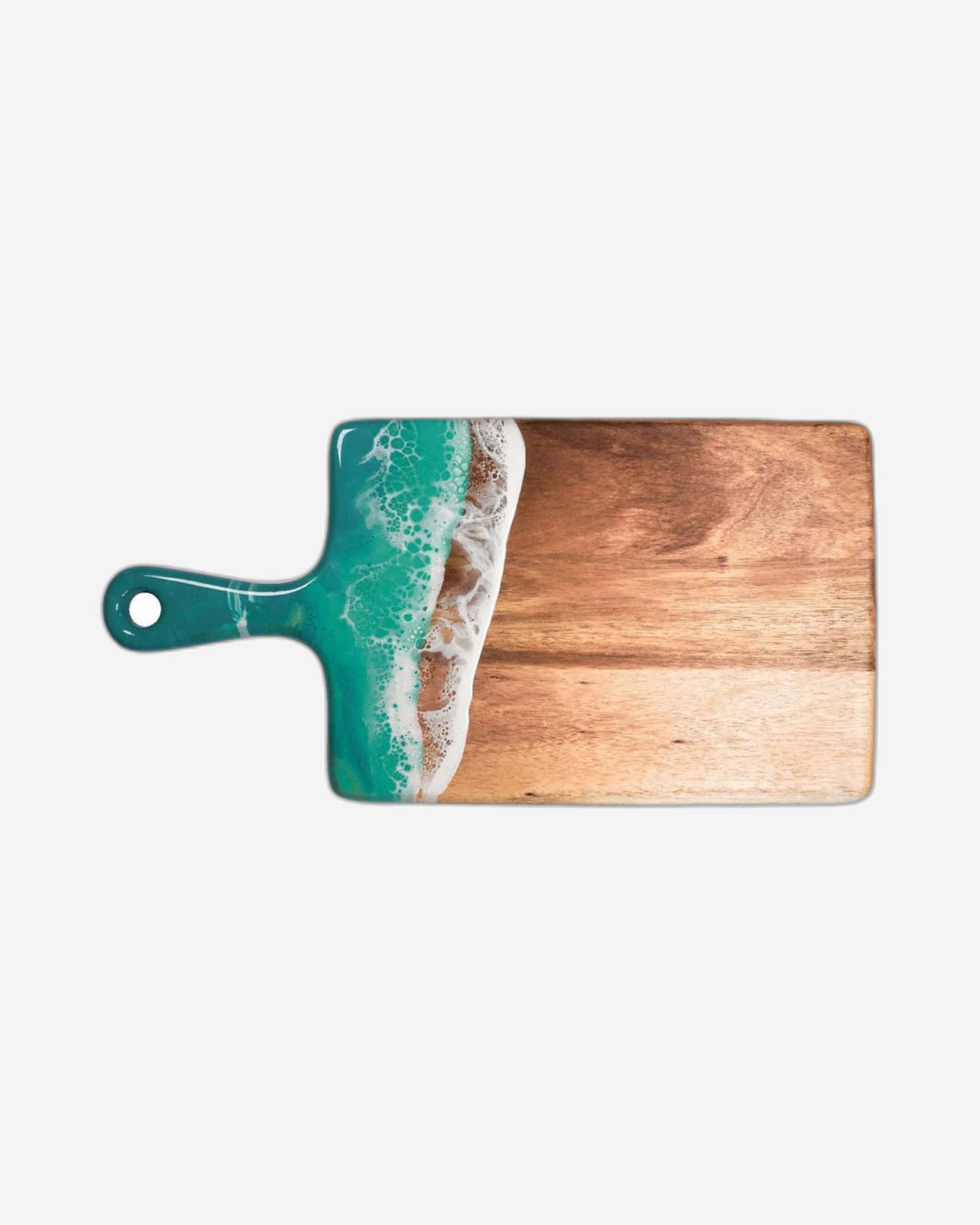 Lynn & Liana Acacia 8X16 Medium Cheese Board Caribbean Blue